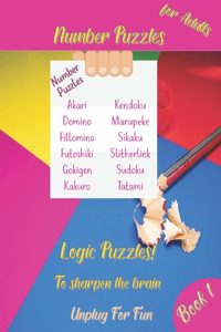 Logic Puzzles to Sharpen the Brain Number Puzzles for Adults