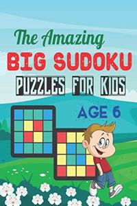 Amazing Big Sudoku Puzzles For Kids Age 6