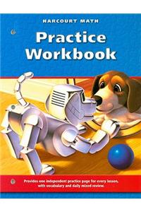 Harcourt School Publishers Math: Practice Workbook Gr3
