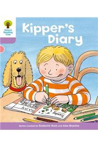 Oxford Reading Tree: Level 1+: First Sentences: Kipper's Diary