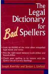 The Legal Dictionary for Bad Spellers