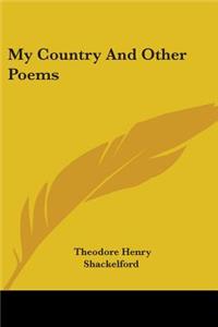 My Country And Other Poems