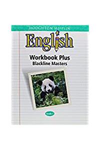 Houghton Mifflin English: Workbk Plus Blackline Masters Grade 1