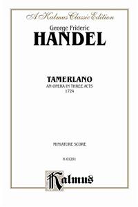 HANDEL TAMERLANO 1724 MS