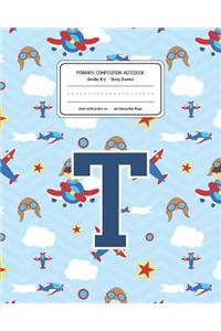 Primary Composition Notebook Grades K-2 Story Journal T