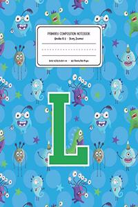 Primary Composition Notebook Grades K-2 Story Journal L
