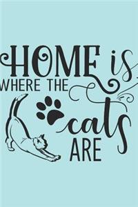 Home is where the cats are.