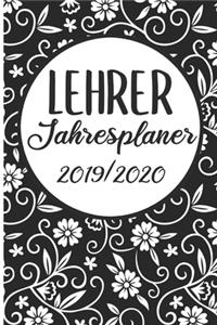 Lehrer Jahresplaner 2019 / 2020