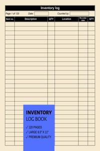 Inventory Log Book