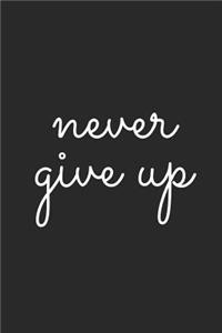 Never Give Up
