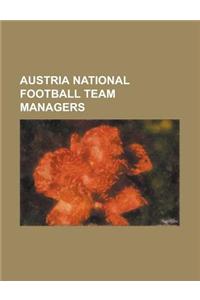 Austria National Football Team Managers