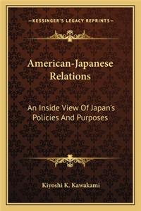 American-Japanese Relations