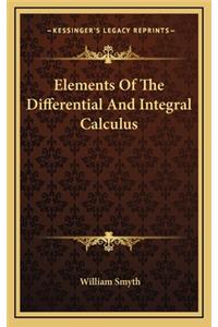 Elements of the Differential and Integral Calculus