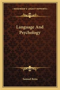 Language and Psychology