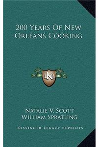 200 Years of New Orleans Cooking