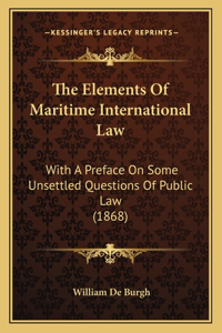 Elements Of Maritime International Law