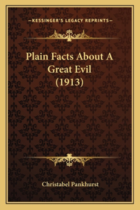 Plain Facts About A Great Evil (1913)