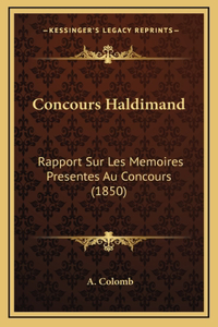 Concours Haldimand