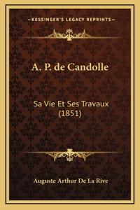 A. P. de Candolle