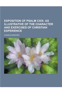 Exposition of Psalm CXIX