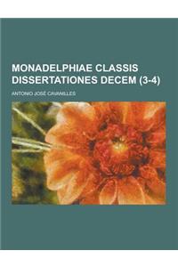 Monadelphiae Classis Dissertationes Decem (3-4 )