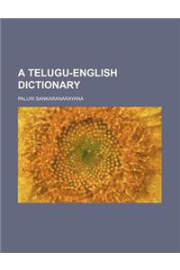 A Telugu-English Dictionary