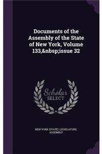 Documents of the Assembly of the State of New York, Volume 133, Issue 32