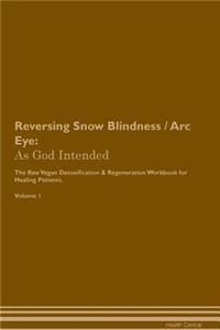 Reversing Snow Blindness / Arc Eye