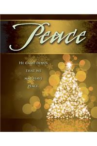 Peace Tree Advent Bulletin, Large (Pkg of 50)