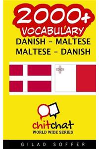 2000+ Danish - Maltese Maltese - Danish Vocabulary