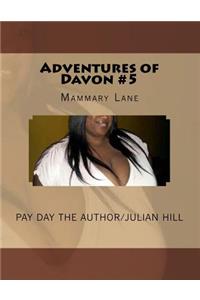 Adventures of Davon #5: Mammary Lane