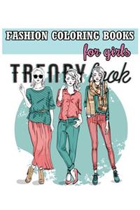 Fashion Coloring Books For Girls