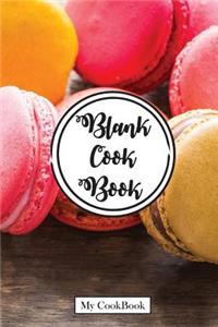 Blank Cookbook