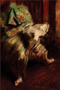 ''Dancer in Green Tutu'' by Edgar Degas