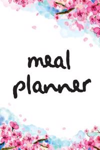 Meal Planner: Weekly Meal Planner with Grocery List, 8x10 110page, Softback 52 Week for Record, (Food Planner) Vol.5: Meal Planner