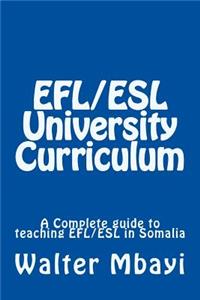 EFL/ESL University Curriculum