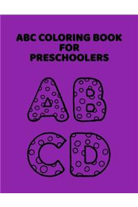 ABC Coloring Book For Preschoolers
