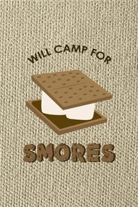 Will Camp for Smores