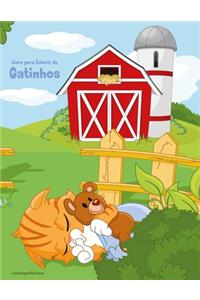 Livro para Colorir de Gatinhos