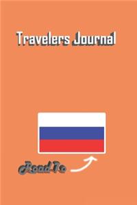 Travelers Journal - Road To Russia Notebook Birthday Gift
