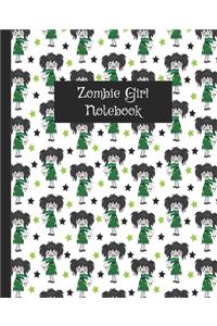 Zombie Girl Notebook