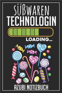 Süßwaren Technologin Loading... Azubi Notizbuch