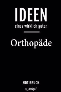 Notizbuch für Orthopäden / Orthopäde / Orthopädin