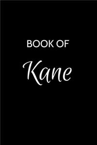 Kane Journal Notebook