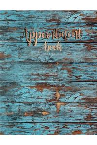 Appointment book for salon