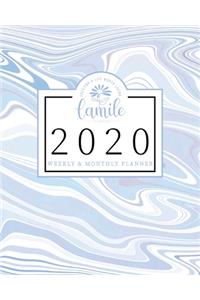 2020 Weekly & Monthly Planner