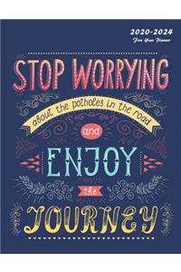 Stop Worrying About The Potholes In The Road And Enjoy The Journey