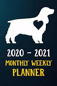 2020 2021 Monthly Weekly Planner