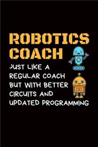 Robotics Coach Just like a regular coach but with better circuits and updated programming