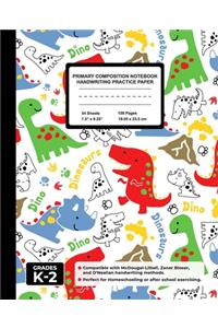 Primary Composition Notebook Handwriting Practice Paper